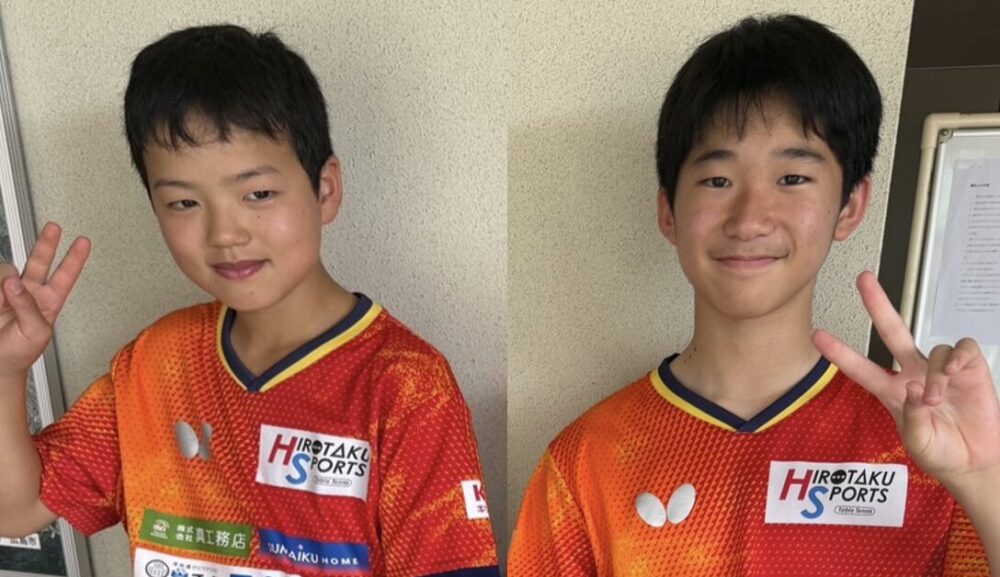 2025年全日本卓球選手権大会（カデットの部）広島県予選