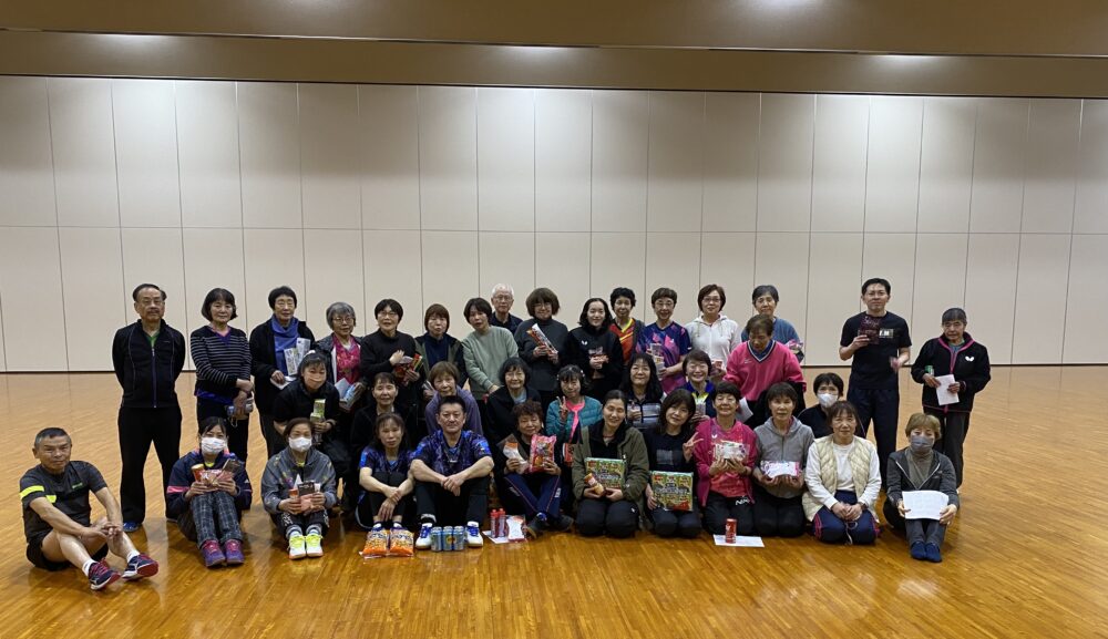 第66回ヒロタクスポーツ卓球大会（4/21）